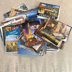 Vintage Modern Travel Postcard Collection Lot Landmarks World Destinations USA
